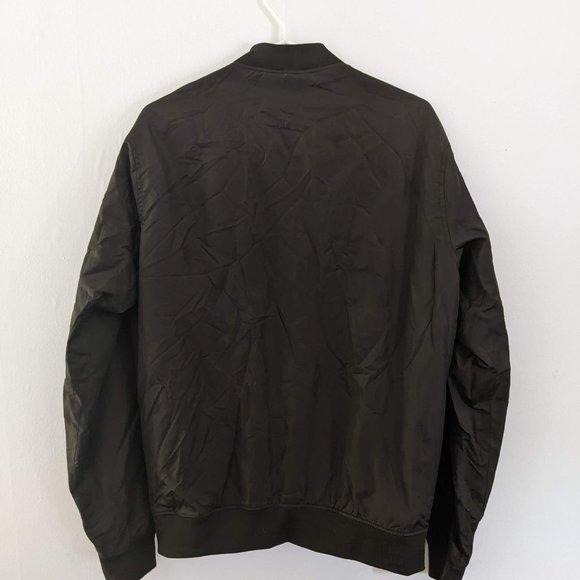Dark Green Bomber Jacket - Picture 2 of 2